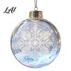Festive Party Decorations Glowing Christmas Story Ornament Light‑Up Mini Holiday Scene Hanging Ball with Warm Tree Ornaments LED Light Clear