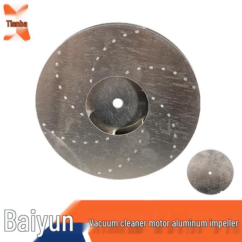 Universal Aluminum Impeller Fan Blades for Jiebba Vacuum Cleaner Motors (BF822 BF856) - Complete Set
