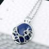 European and American Film and Television Peripherals Vampire Diaries Anti-sunlight Silver-plated Catherine Natural Stone Necklace Direct Supply