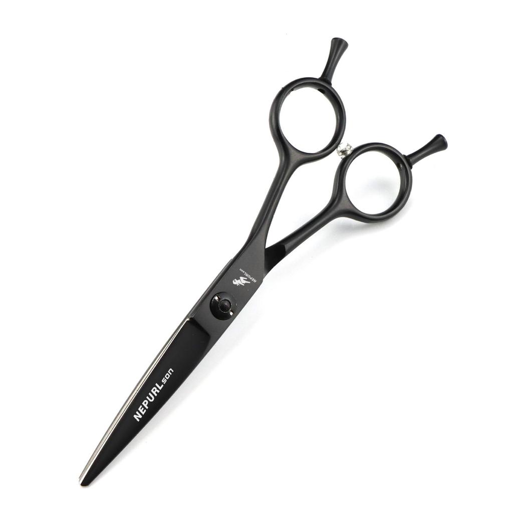 5-5.5 Inch Black A-line Barber Shears Hairdressing Scissors