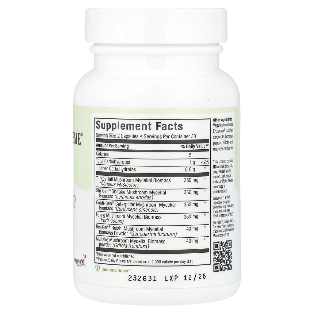 Maxi Mushroom Supreme™, 60 Maxi Capsules