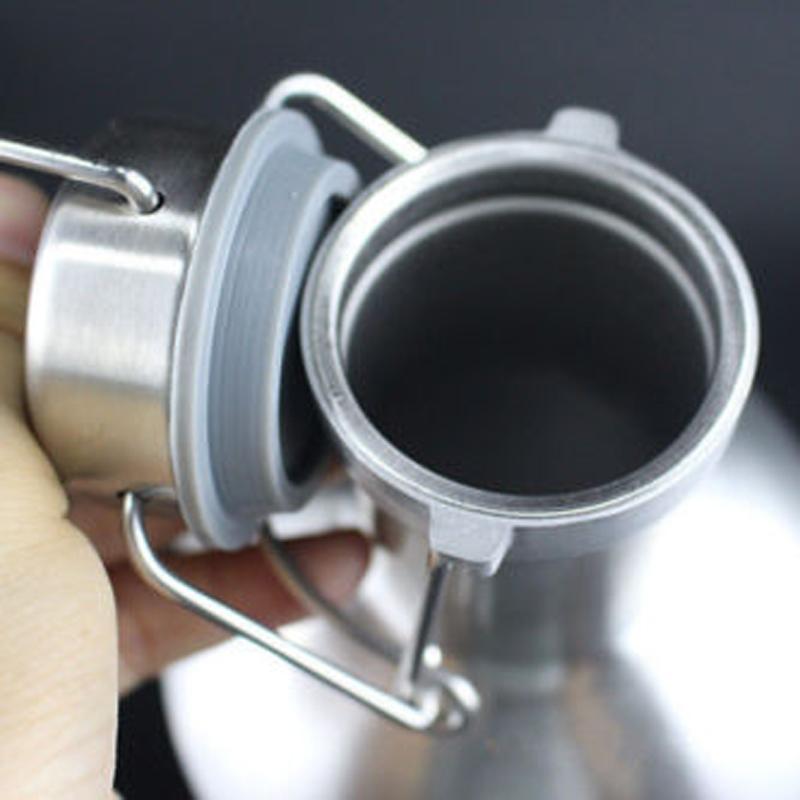 64oz nerezová ocelová pivní growler Swing Top Hip Flask Ultimate 1,9L pivní láhev