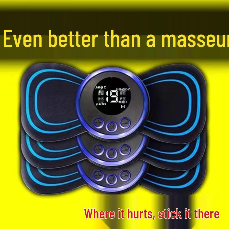 Smart Cervical Muscle Relaxation Massager Pad with Multifunctional Waist & Back Pulse Massage