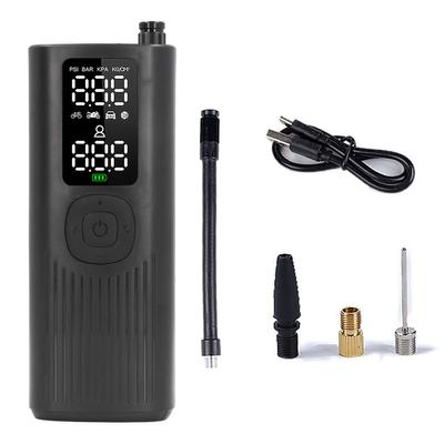 Smart Tire Inflator Portable Air Pump Cordless 120PSI Electric Air Pump With Digital Pressure Gauge
