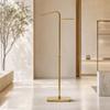 Clothing Display Rack with Side Arm Floor-Standing Furniture Heavy-Duty