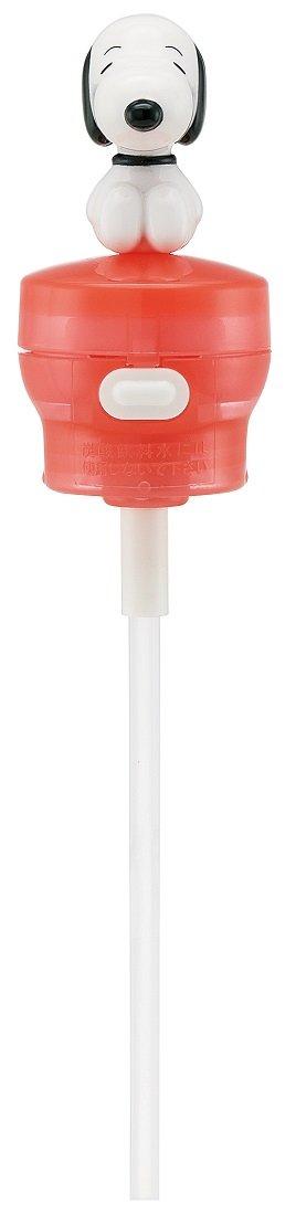 

Skater Straw Hopper Cap with PSHC6 Push-Type Mascot, 350ml/500ml, Snoopy, PEANUTS,