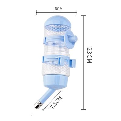 Hunde Tränke Plastik 500ml Wasserflasche Spender Futterspender Hängend Haustier Welpen Futterspender Die Kugelart Hängende Trinkflasche
