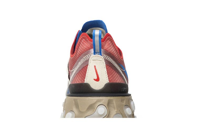 Men's Sneakers Nike React Element 87 Undercover Light Beige Chalk Light Biege Chalk/Signal Blue