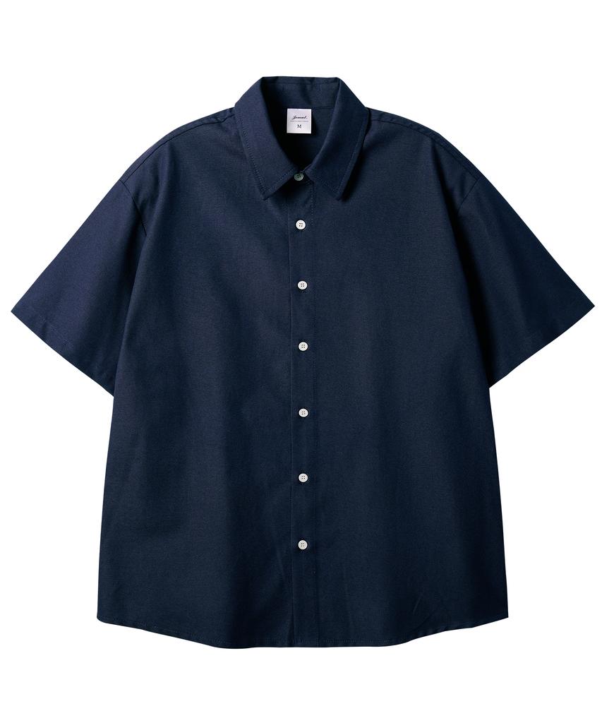 JEMUT [2Pack] City Oxford Half Shirts 6-Piece 2Pack Kjss2507 (A Type)