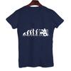 Men T-shirt Drummer Evolution Print Graphic Summer Tshirt Casual Tees Shirts Male Tops Streetwear Loose Short Sleeve Clothing