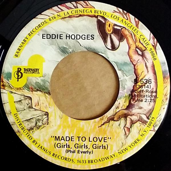 7inch Record EDDIE HODGES  Im Gonna Knock on Your Door B536 Barnaby Records US Rock Used