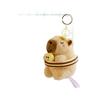 Cute Summer Card Capybara Small Pendant Car Keychain Doll Bar Throw Pillow Doll Plush Toy