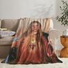 T-tate McRae Throw Soft Flannel Throw Summer Blanket Lightweight Cozy Nap Blanket for Sofa Bed Travel
