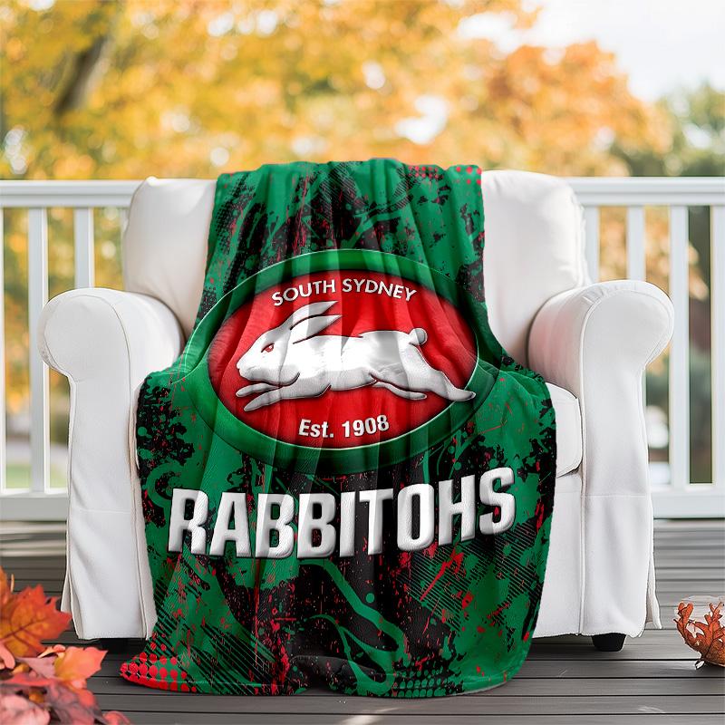 1pc Football Team (16) Theme Blanket - Digital Print, Polyester, Cozy for All Seasons, Perfect for Outdoor, Camping, and Travel