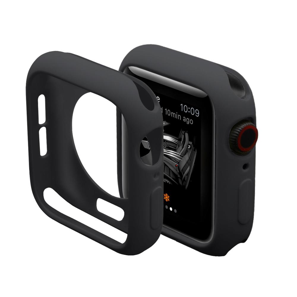 Ochranný kryt pouzdra pro Apple Watch SE/6/5/4/3/2/1 40mm 44mm pro iWatch Series 42mm 38mm měkké TPU pouzdro