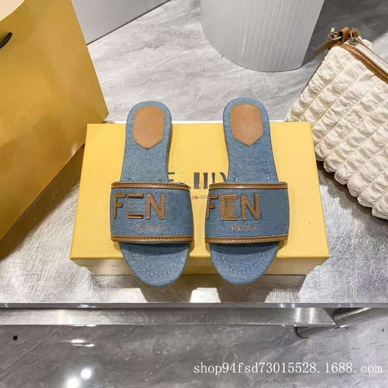 Zapatillas planas clásicas de una sola pieza, punta redonda, color caramelo, zapatos de mujer, sandalias casuales de playa para mujer