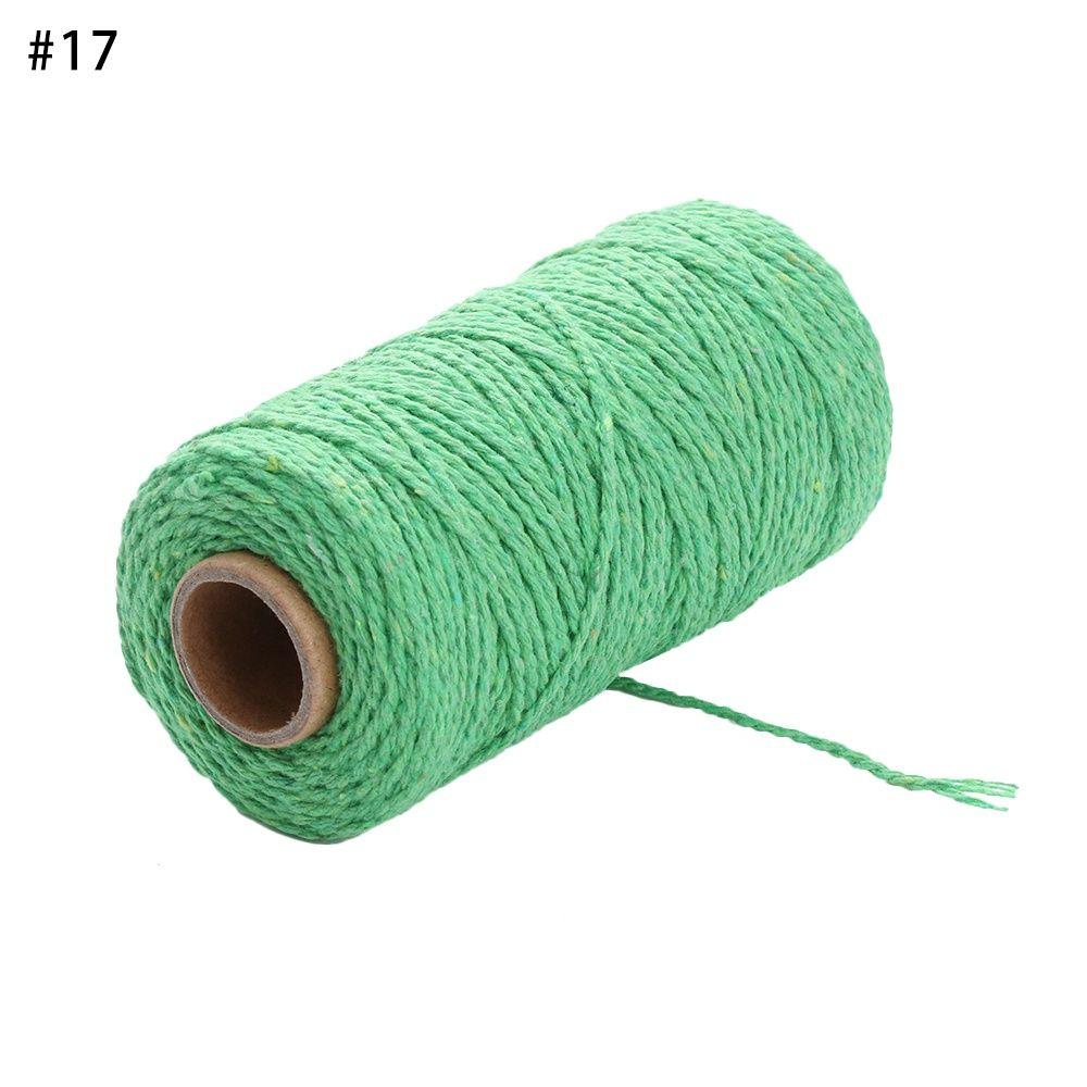 100 Meter/Rolle Bakers Home Decor Handgemachte Kordel Schnur DIY Seil Baumwollschnüre Verpackung Bastelprojekte