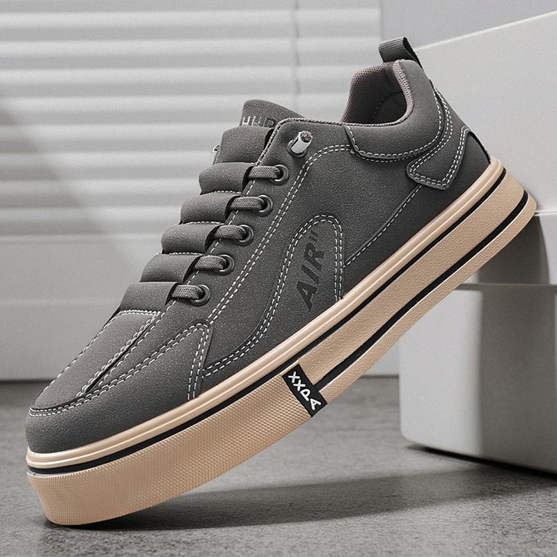 Fashion Platform Mens Casual Sport Shoes Breathable Lightweight Walking Sneakers Comfortable Non-slip Board Shoes Athletic Shoes