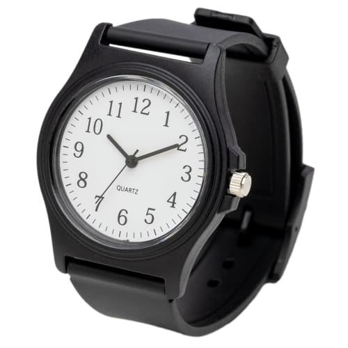Fieldwork Women's Analog Watch with Urethane Band, Black and White, Fizz, PP001-5