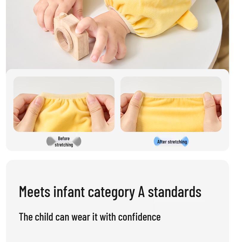 Nidoran 2025 Kids' Autumn/Winter Arm Protectors - Anti-Stain, Warm Sleeves for Boys & Girls