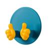 Creative Thumb Plug Holder Punching-free Wall Adhesive Key Bag Hanger Hook Bathroom Gadget Towel Razor Rack Kitchen Gadgets Hook