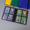 4-Pocket Solid Color PP Card Storage Album with Elastic Band, Large Capacity for Game Cards or Photos - Holds 160 Cards