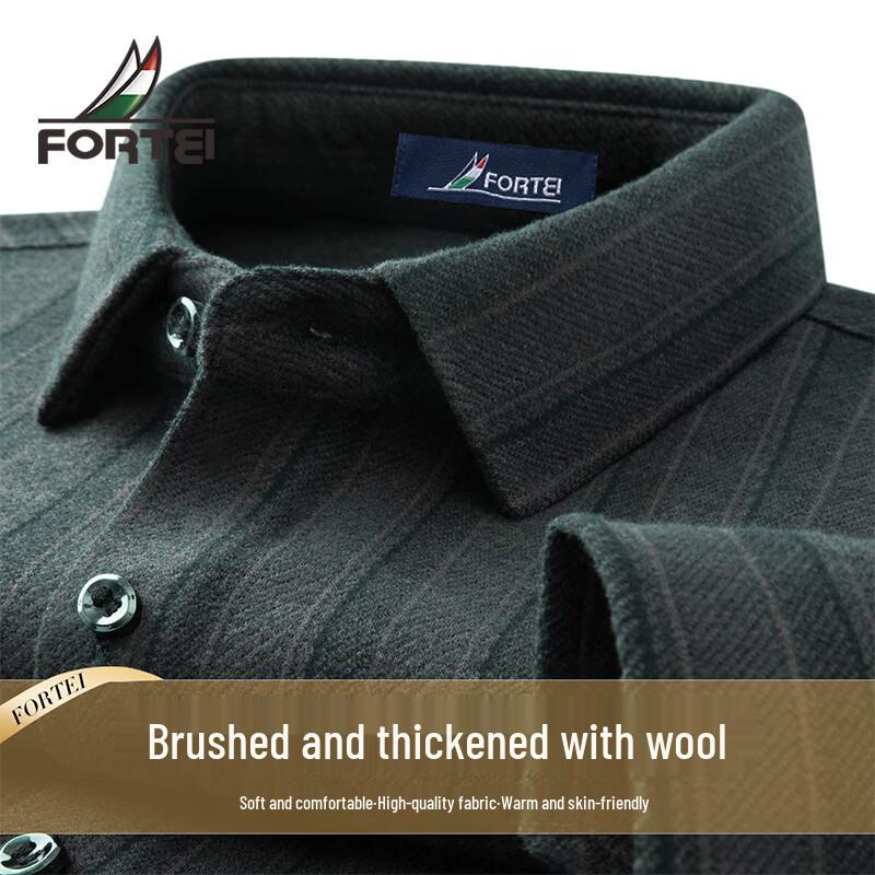 Men s Soft Stretch Merino Wool Blend Knit Shirt 50