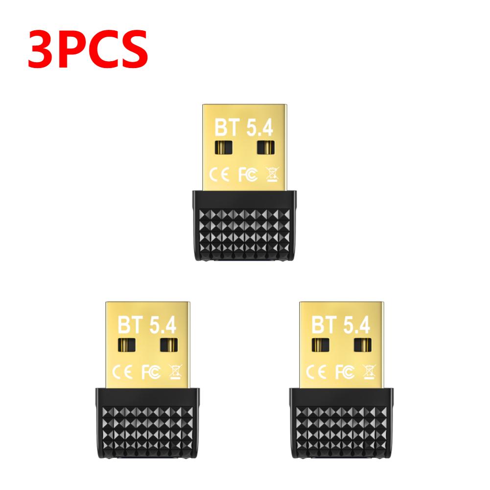 Bluetooth Adapter for Pc Usb Bluetooth 5.4 5.3 Dongle Receiver for Speaker Mouse Keyboard Music Audio Transmitter