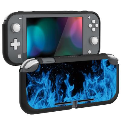 Ochranné pouzdro na míru kompatibilní s PlayVital Switch Kryt kompatibilní s Switch Lite (měkký) Lite, (měkký) [Modrý rámeček]