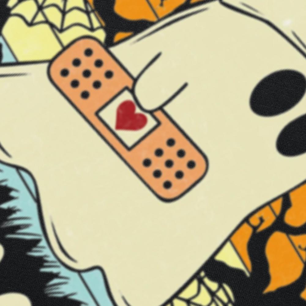 Funny Boo Boo Crew Nurse Halloween T Shirts Men Women Pure Cotton Humor Streetwear Tee Shirt Short Sleeve Unisex Loose Clothing