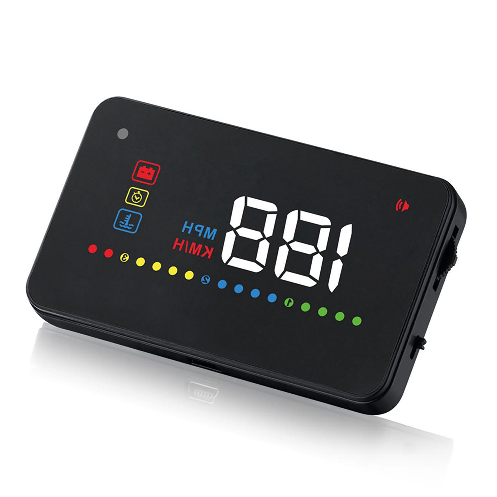 

A200 HUD Универсальный 3,5-дюймовый автомобильный проекционный дисплей спидометр ODB2 Проекция на лобовое стекло