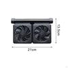 Fish Tank Chiller Adjustable Angle for Temperature Control Fan Single Head