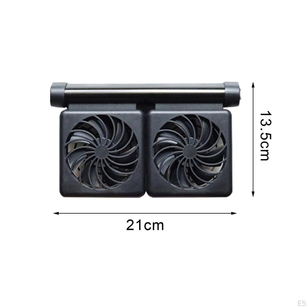 Fish Tank Chiller Adjustable Angle for Temperature Control Fan Single Head