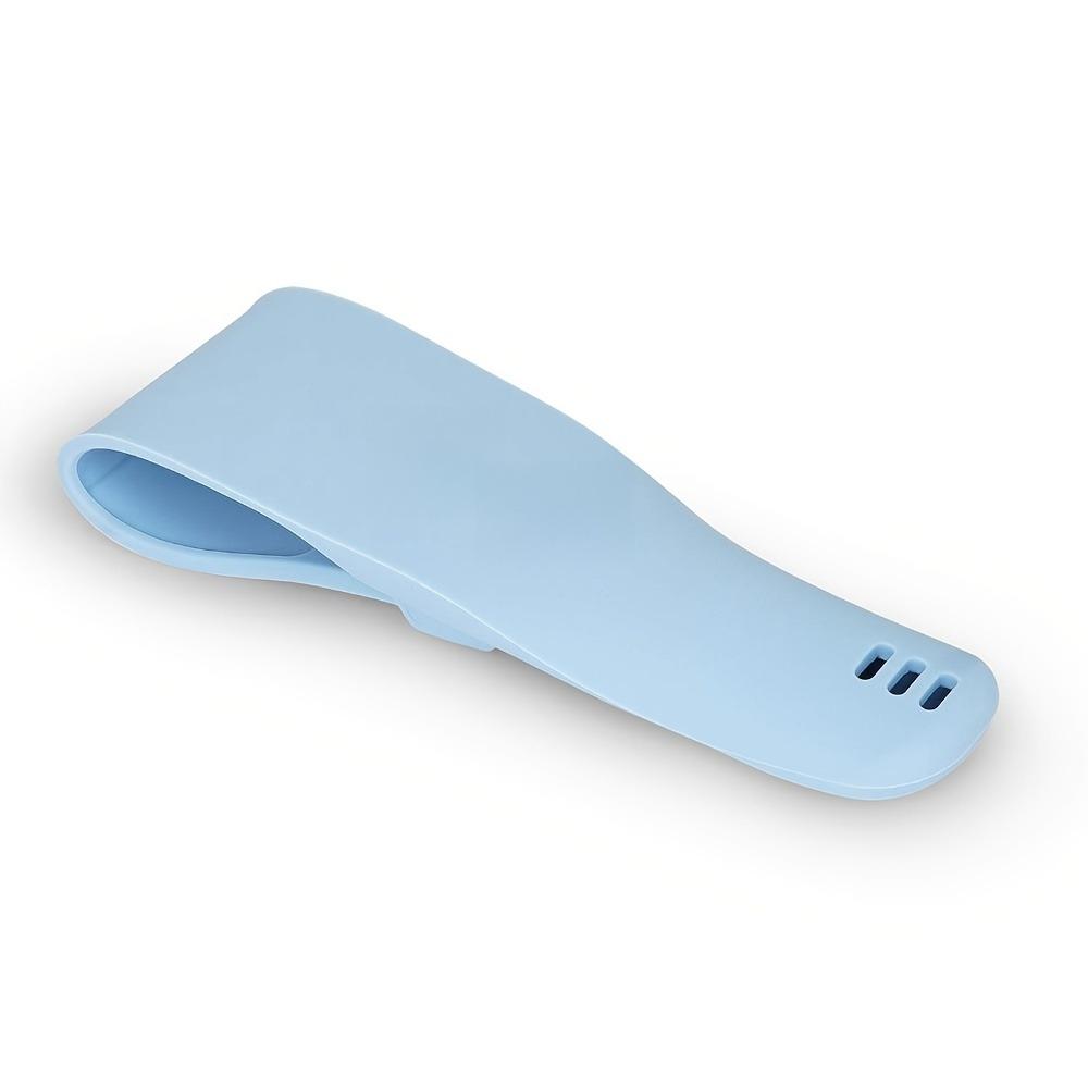 

Чехол для бритвы MEN Shaving Razor Anti-Dust и Super Durable Silicone Case для путешествий и хранения | Защищает лезвия от повреждений и вашу бритву в гигиеничном состоянии синий