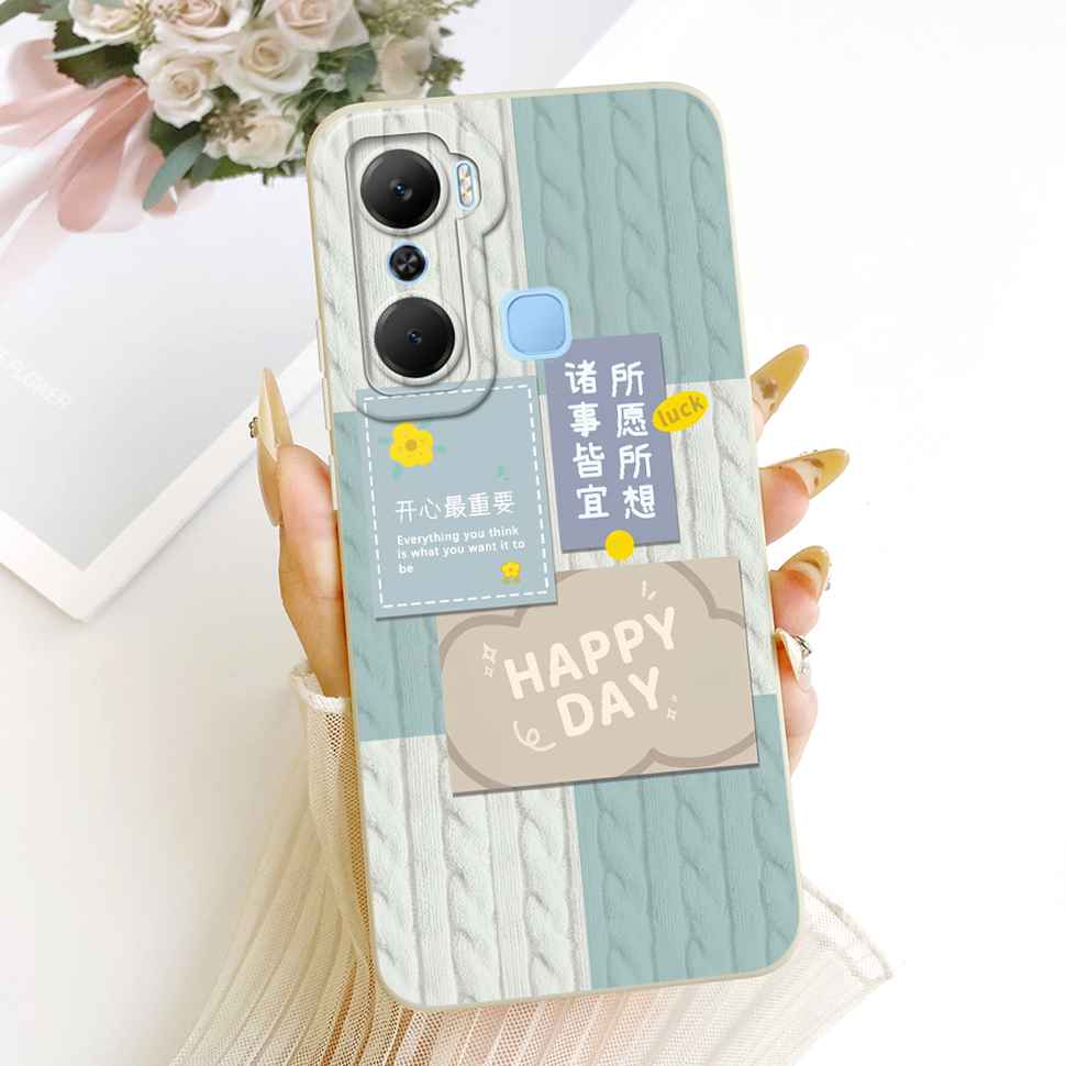 For Infinix Hot 12 Pro X668C Case Silicone Back Cover Full Protection For Infinix Hot 12Pro 6.6" Popular Patterns Phone Casing
