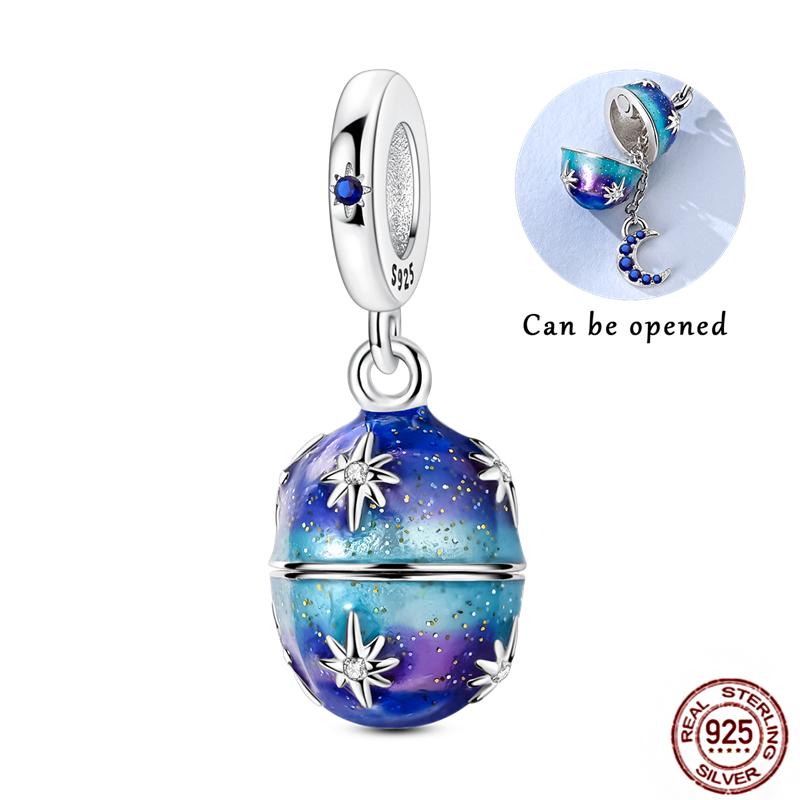 Copper Loveheart Charms Beads Cute Cat Panda Poker Phone Charm Pendant Fit Original Bracelet Diy Jewelry Women Gift