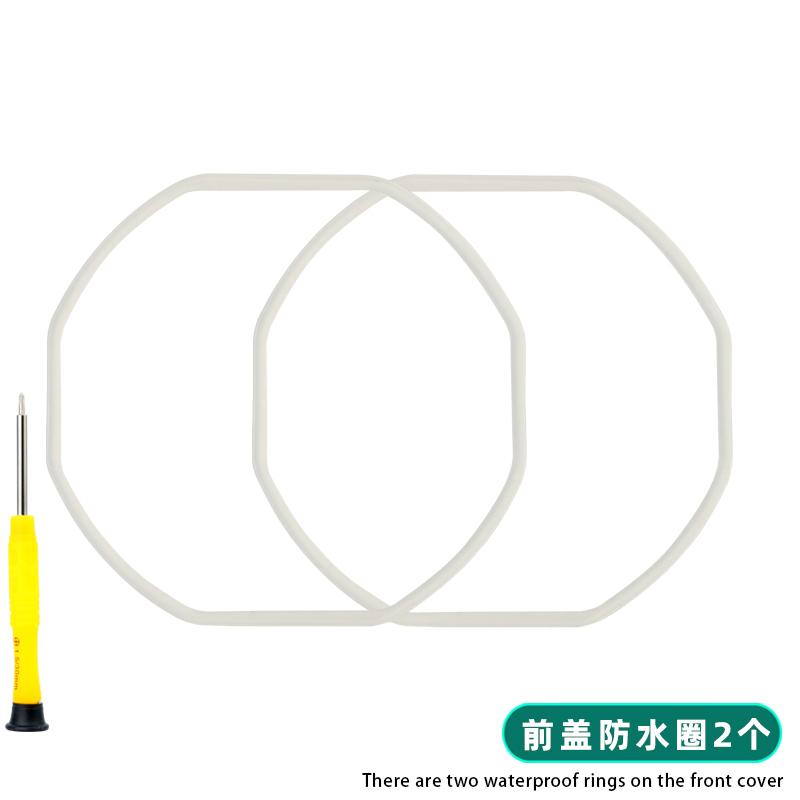 

Водонепроницаемое уплотнительное кольцо для задней крышки часов Casio A159W/A158WA F-91W, резиновое уплотнение задней крышки часов 0mm белый