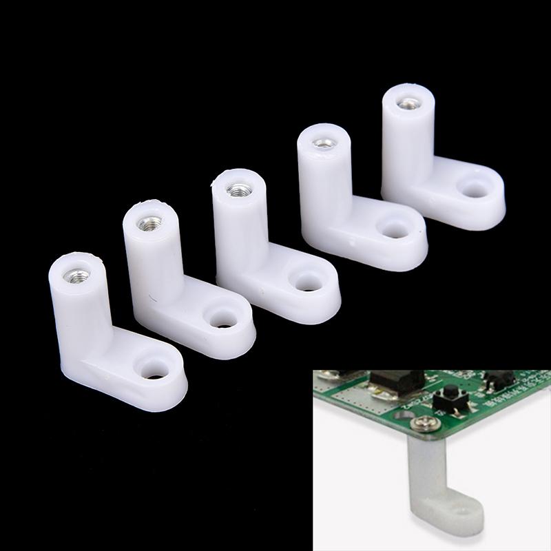10/20/50Pcs Fixed Plastic Pcb Mounting Feet 20Mm L Type Feet Without Screws