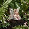 Unicorn Fairy Garden Stake, 2D Acrylic Yard Art Stake, Waterproof Flower Fairy Outdoor Decoration for Lawn Planter Flower Bed