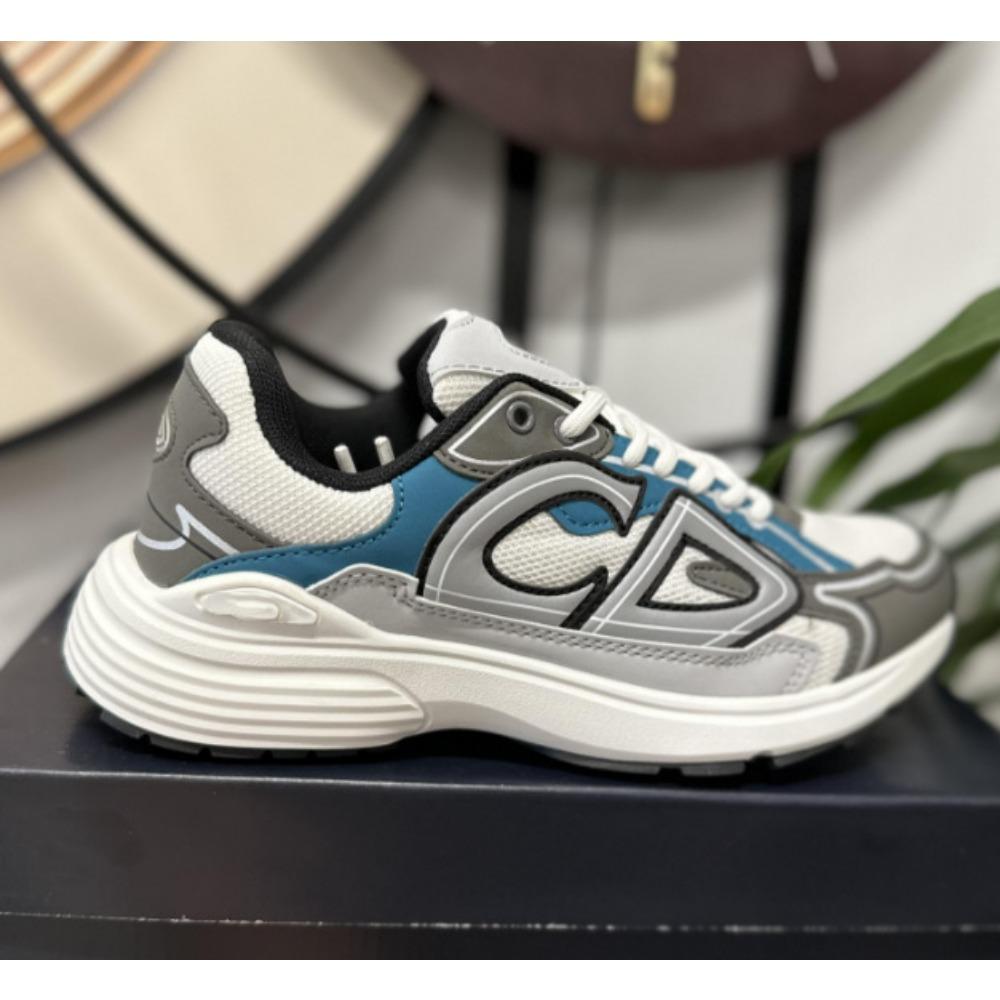 

New low-top sports shoes casual trend couple letter heightened platform dad shoes 45