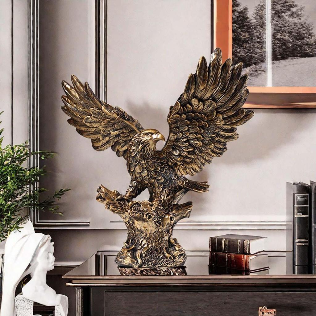 Eagle Statue Collection Model Simulation Unique Funny Animal Sculpture for Home