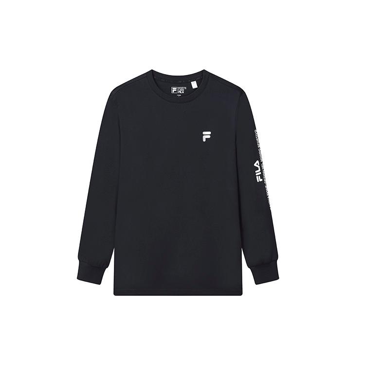 FILA T Shirts Men s Legend Blue Crew Neck Moderate Straight Fit F11M149210FNV L
