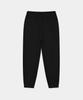DOLPHIN WAVE APPAREL Dolphin Chain Embroidery Fleece-Lined Jogger Pants Black
