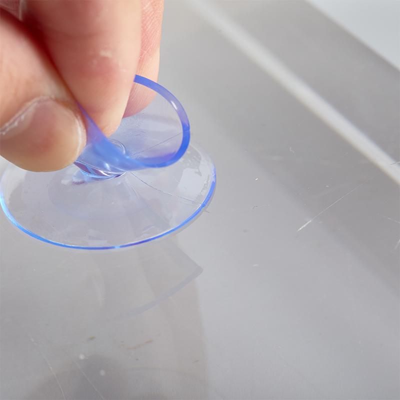 10 Teile/los Pvc Transparent Doppelseitige Saugnapf-Sucker Pads Für Glas Kunststoff