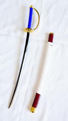 Griffon Shanks One Piece Mini Weapon Sword Bow Arrow Shield Accessories Keychain Figure Doll Display Decoration Anime Game Alloy Toy Metal Miniature