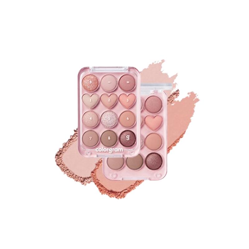 

[colorgram] Палетка теней для век Pint Point (01 Персик+Коралл=Любовь) 9,9 г