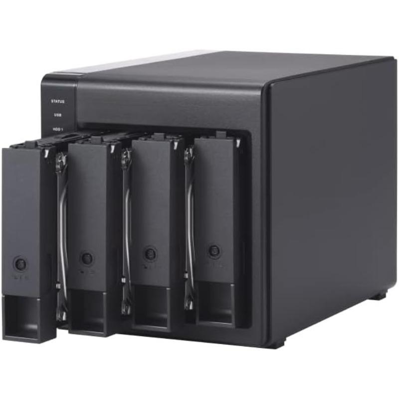 

NEW TR-004 4 Bay USB Type-C Direct Attached Storage (DAS) With Hardware RAID (Diskless)