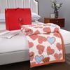 Summer Cool Gift Quilt Set: Washable Cotton Comforter & Thin Quilt