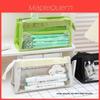 Canvas Six Layer Large Capacity Pen Bag For Students With Dividers And Storage For School Supplies