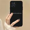 Band Cigarettes After S-Sex Phone Case For iPhone 16 15 14 11 12 13 Mini Pro XS Max Cover 6 7 8 Plus X Funda Shell
